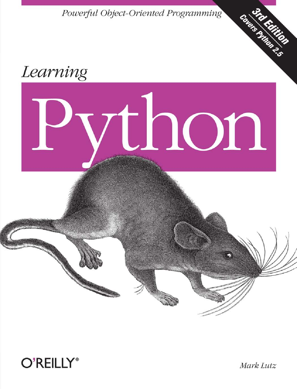 [英文原版]O'Reilly.Learning.Python.3rd.Ed