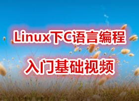 Linux下C语言编程入门 基础视频 13集 完整破解版本 不加密