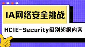  IA网络安全挑战HCIE-Security级别超纲内容 华为下一代防火墙技术+NAT+GREVPN+策略案例