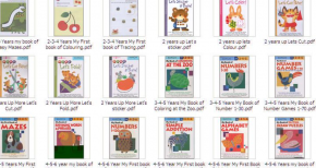 【早教教程】35本经典儿童英文亲子手工书Kumon Workbooks+迷宫图案下载