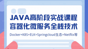 2022全新JAVA高阶段实战课程-容器化微服务全栈技术云网盘 Docker+K8S+ELK+Springcloud生态+Netfl