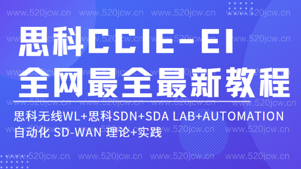 2022最全最新思科CCIE-EI实战课程百度云 思科无线WL+思科SDN+SDA Lab+Automation自动化 SD-WAN 理论+实践