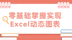 零基础掌握实现Excel动态图表百度网盘 Excel自学教程